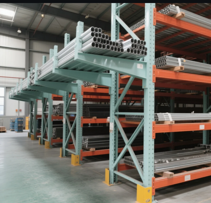 悬臂货架：长形物料存储的存取方案